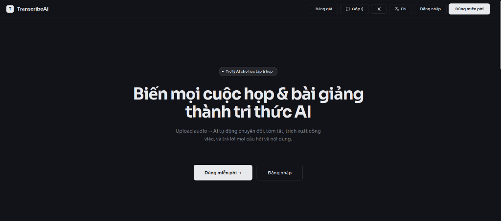 TranscribeAI